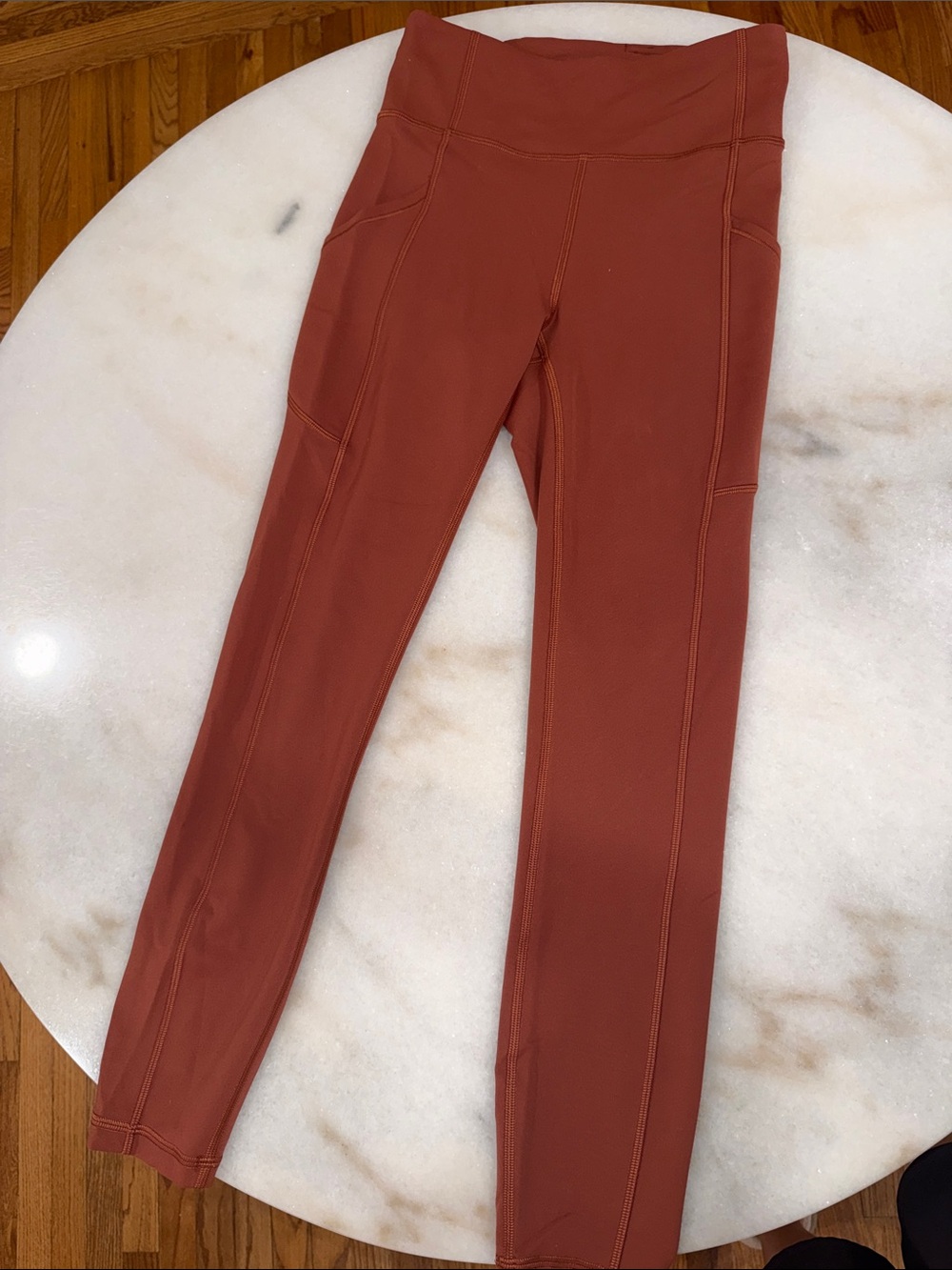 lululemon athletica Rust High-Rise Pocket Leggings